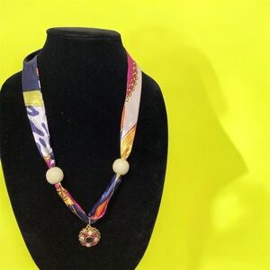 Handmade Multicolor Necklace with Intricate Design